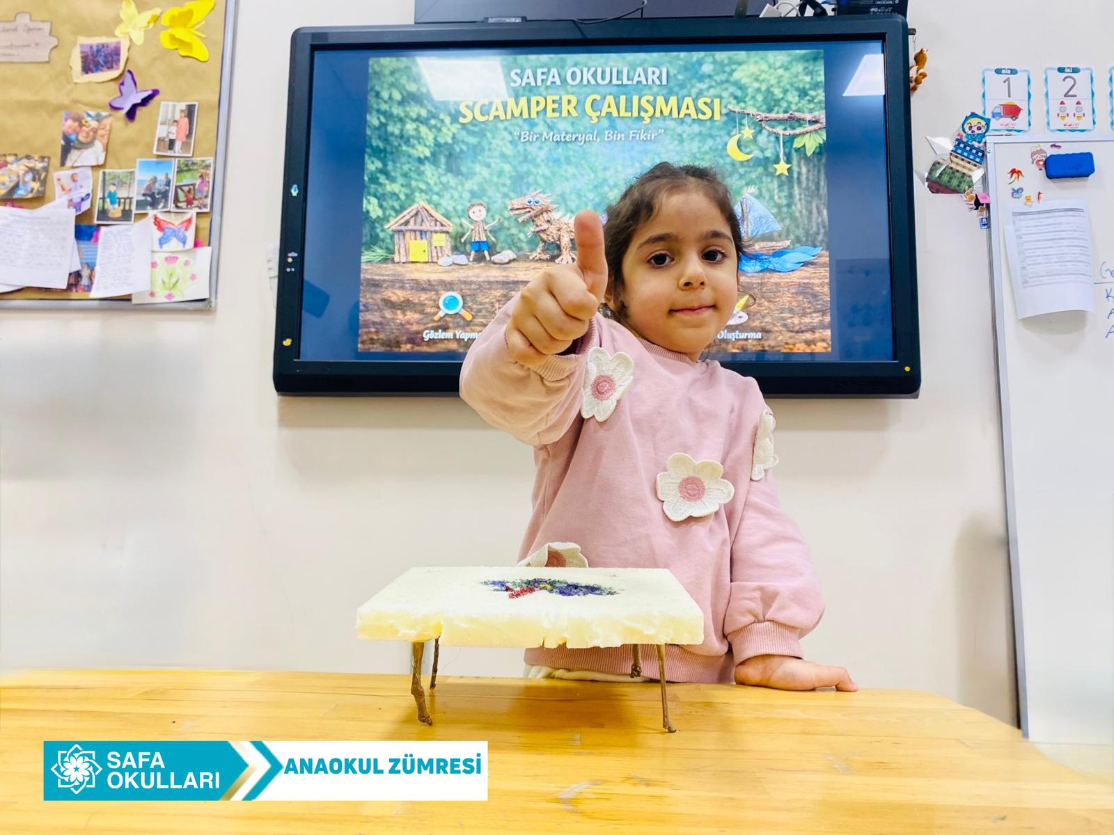 SCAMPER SAATİ: “BİR MATERYAL, BİN FİKİR”