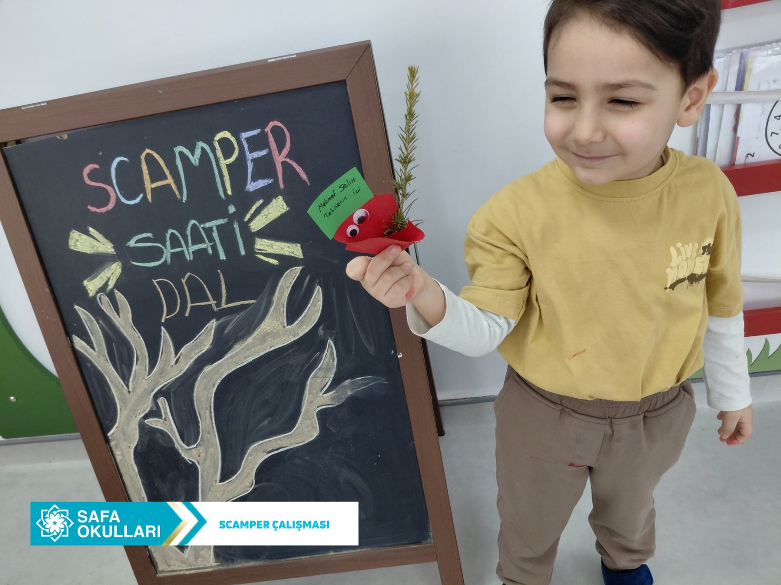 SCAMPER SAATİ: “BİR MATERYAL, BİN FİKİR”