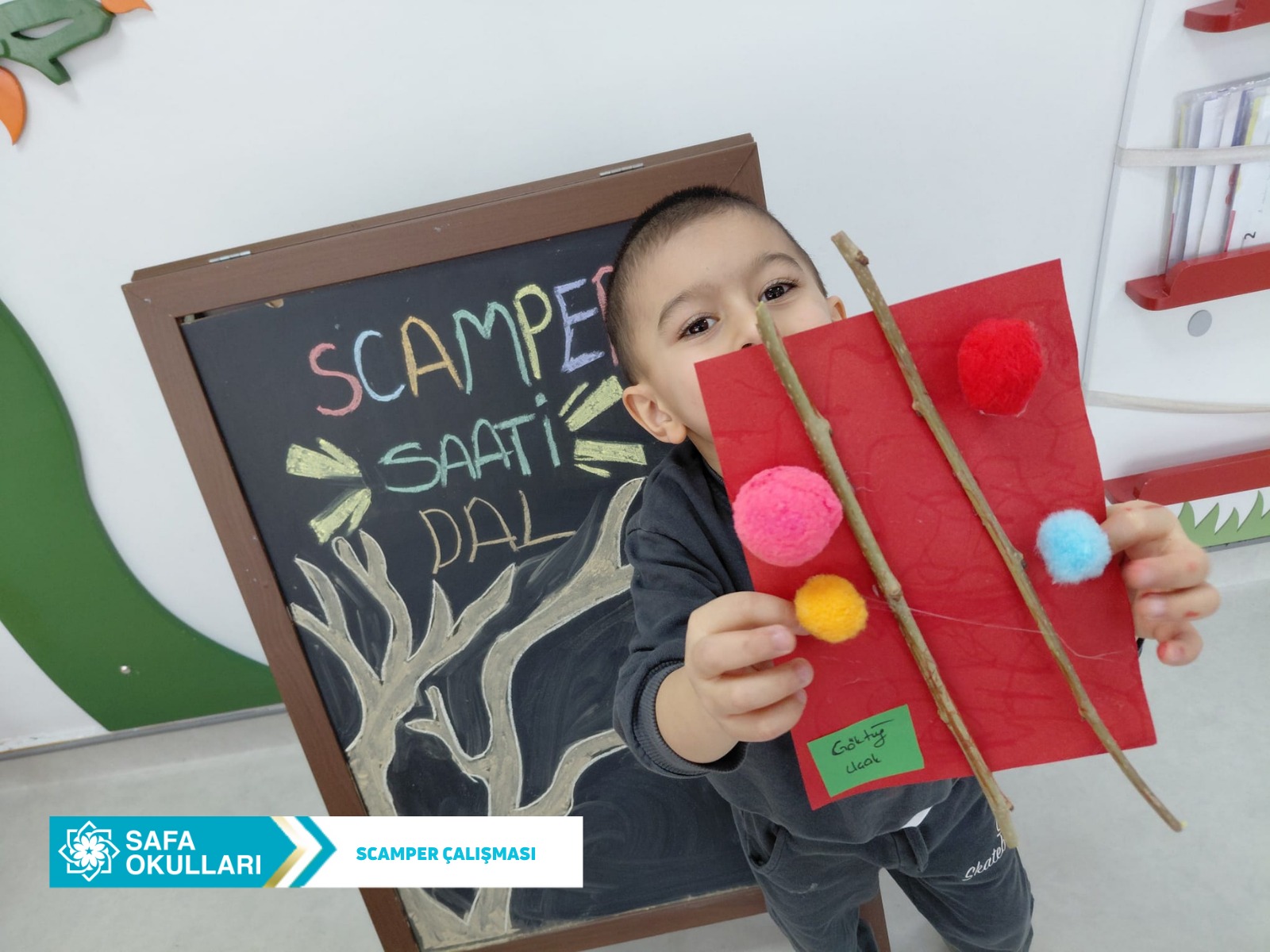 SCAMPER SAATİ: “BİR MATERYAL, BİN FİKİR”