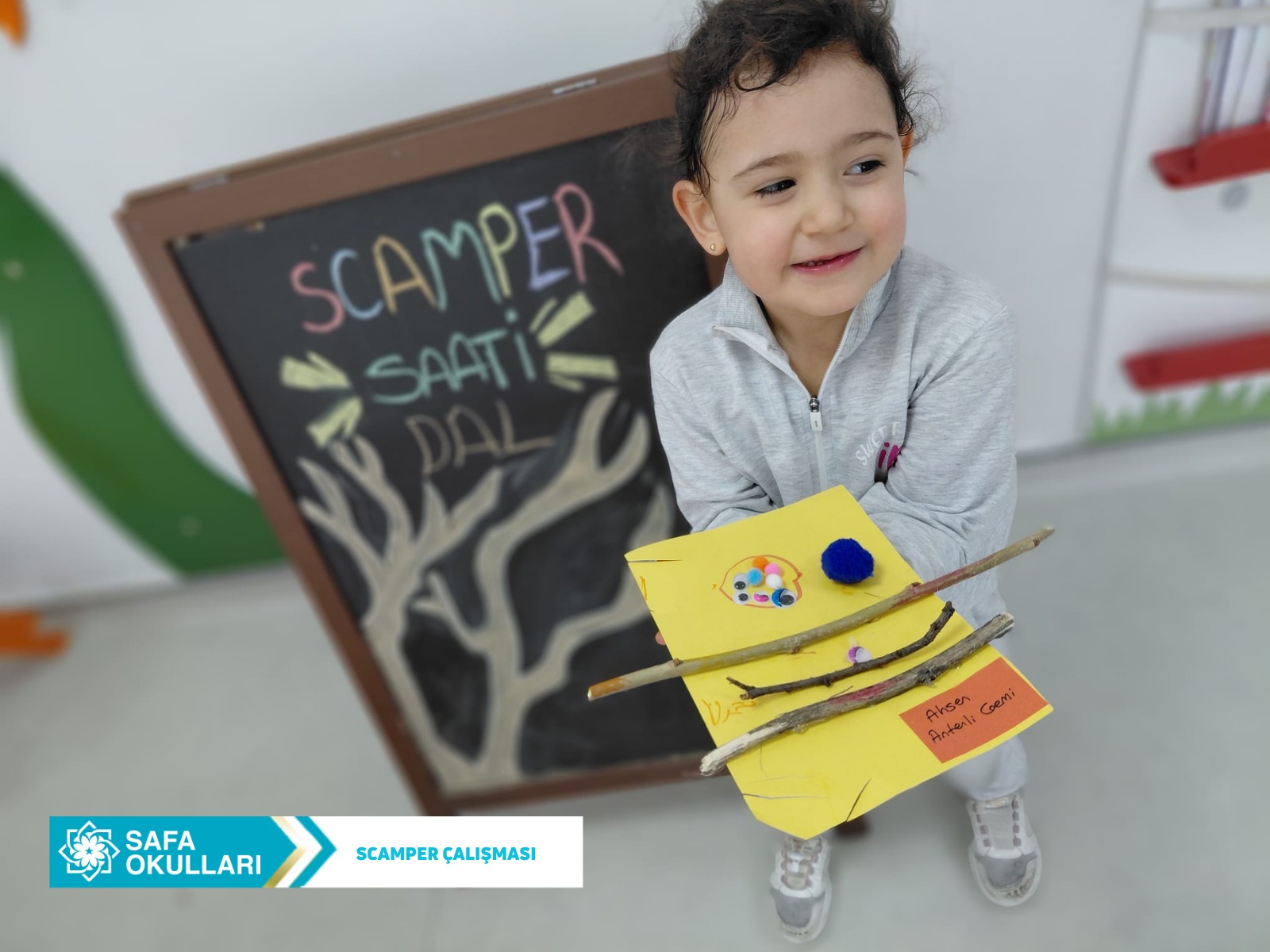 SCAMPER SAATİ: “BİR MATERYAL, BİN FİKİR”
