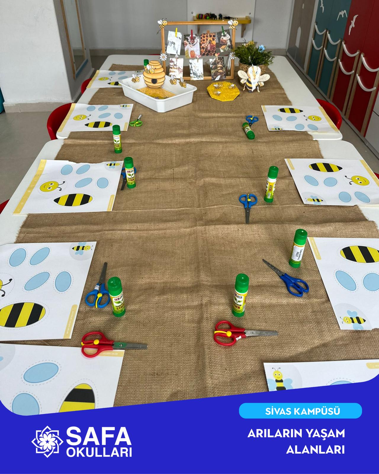 ARILARIN YAŞAM ALANLARI ETKİNLİĞİ