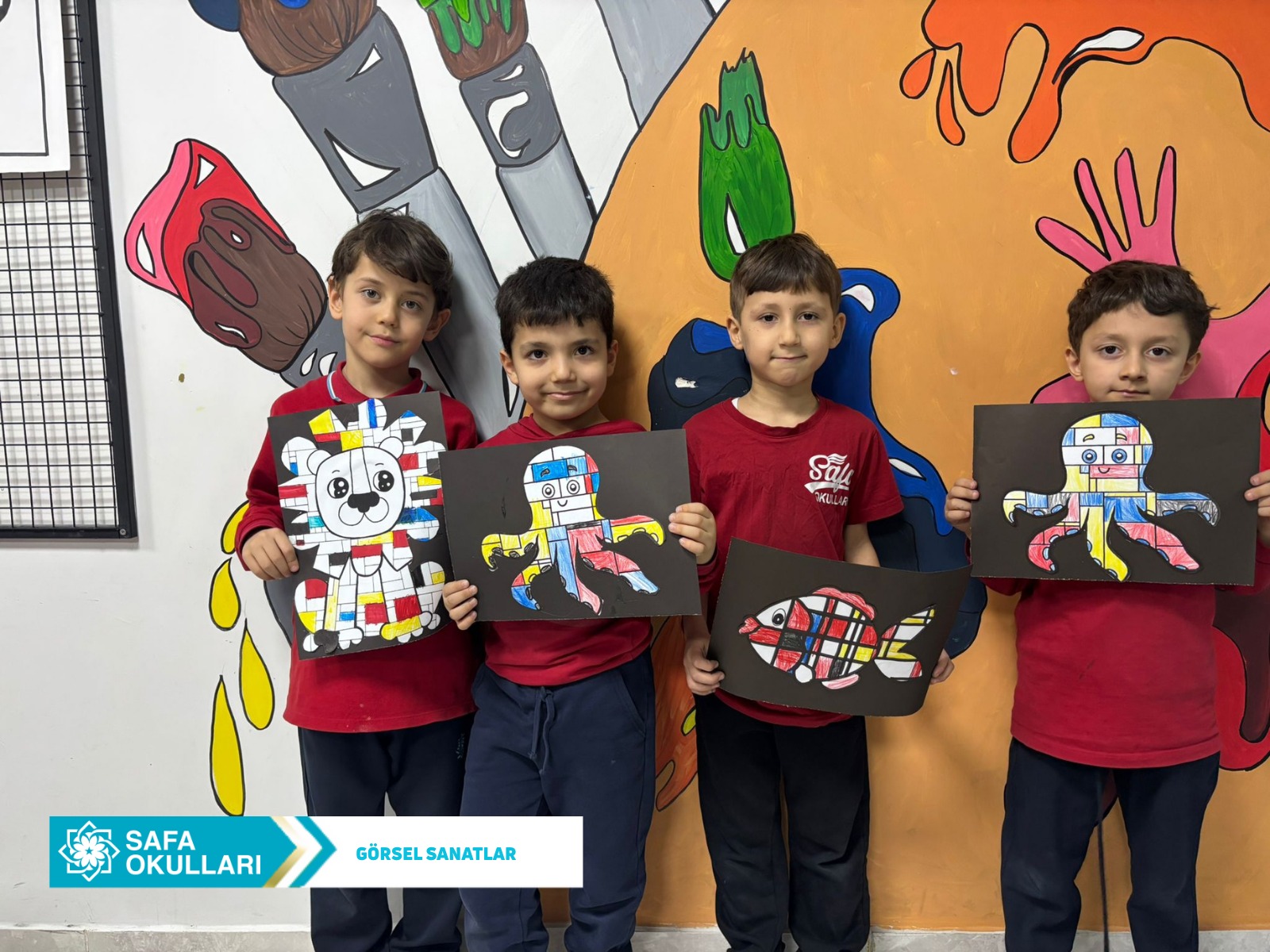 GÖRSEL SANATLAR DERSİMİZDE SANATLA KEŞİF 