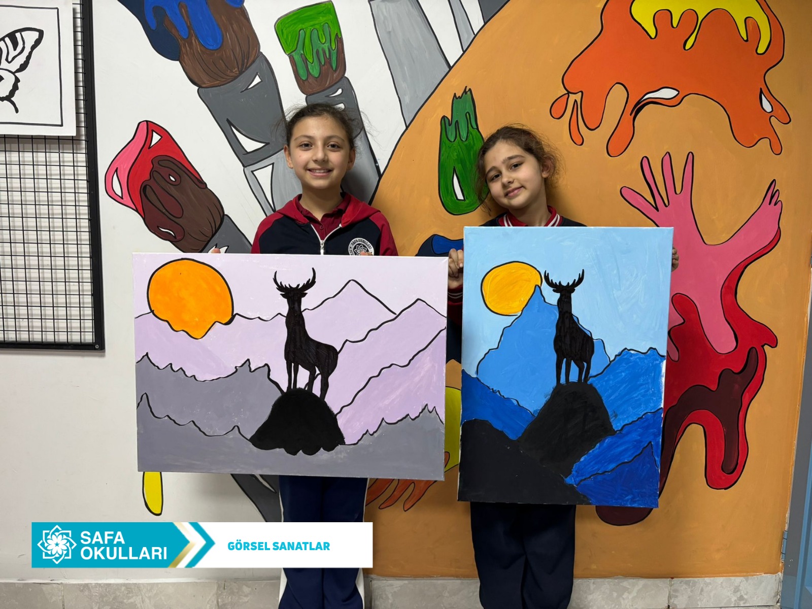 GÖRSEL SANATLAR DERSİMİZDE SANATLA KEŞİF 