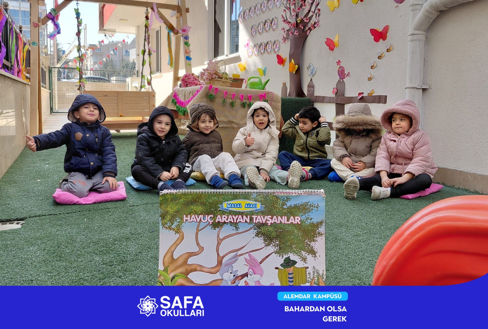 BAHARIN COŞKUSU OKULUMUZU SARDI