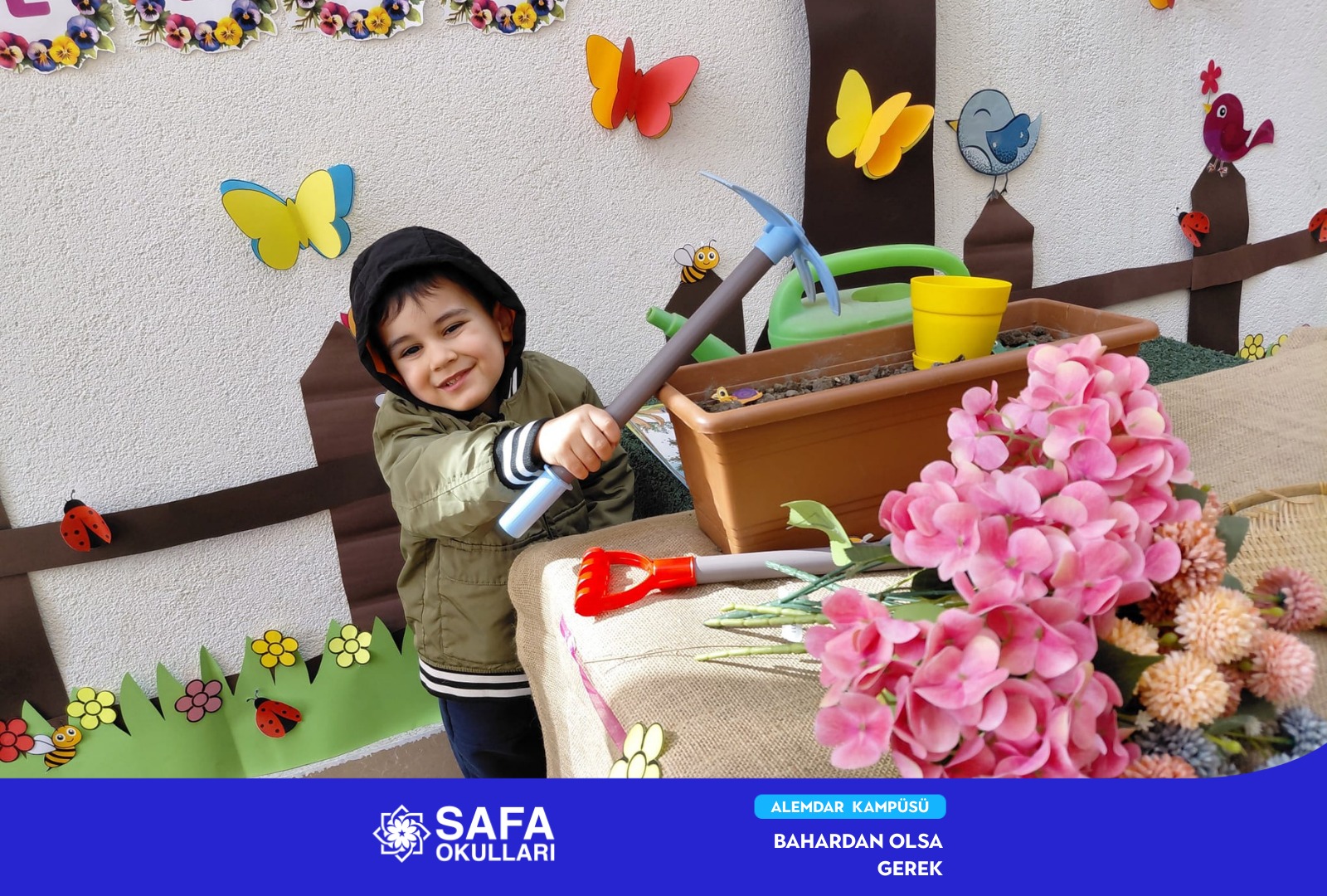 BAHARIN COŞKUSU OKULUMUZU SARDI