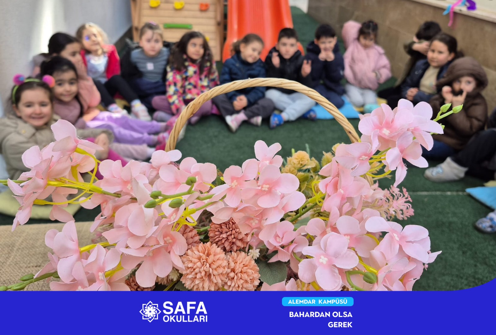 BAHARIN COŞKUSU OKULUMUZU SARDI