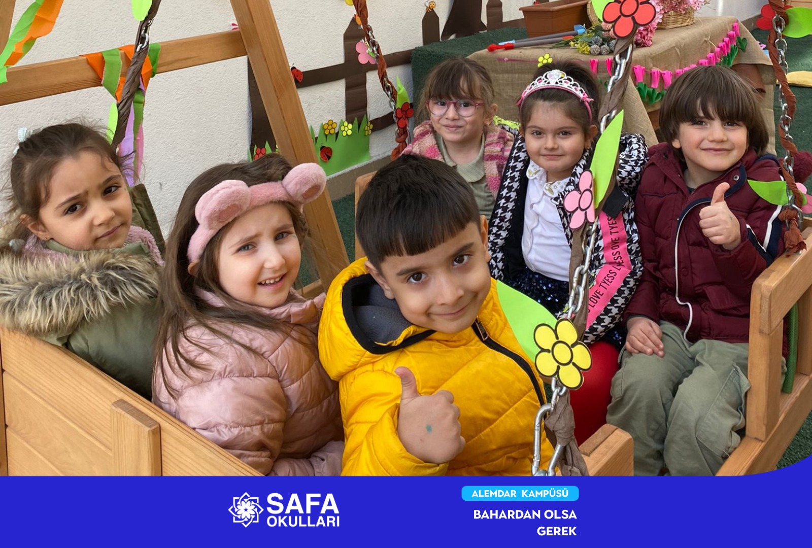 BAHARIN COŞKUSU OKULUMUZU SARDI