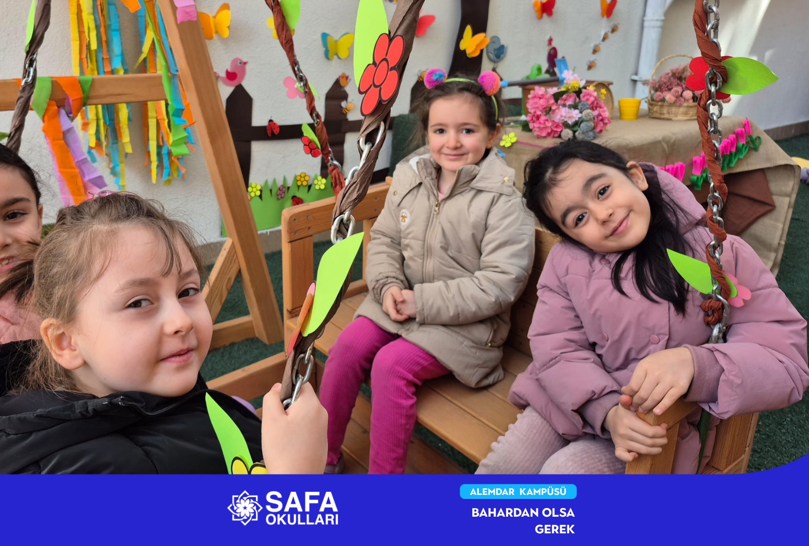 BAHARIN COŞKUSU OKULUMUZU SARDI