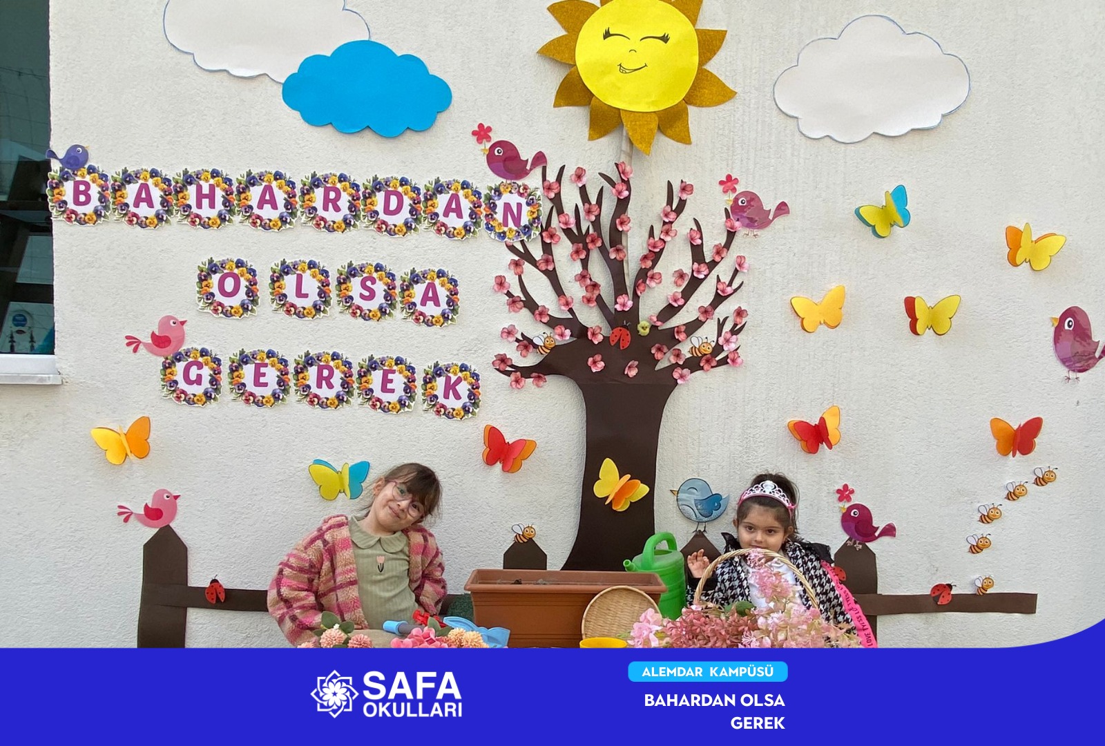 BAHARIN COŞKUSU OKULUMUZU SARDI