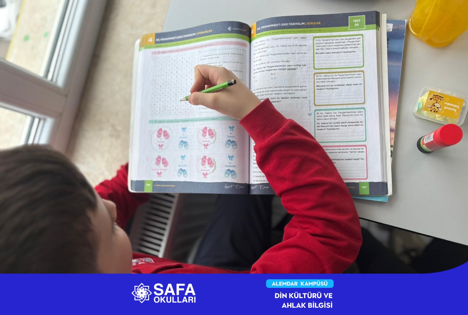 DİN KÜLTÜRÜ VE AHLAK BİLGİSİ DERSİMİZDE ANLAMLI ETKİNLİKLER 