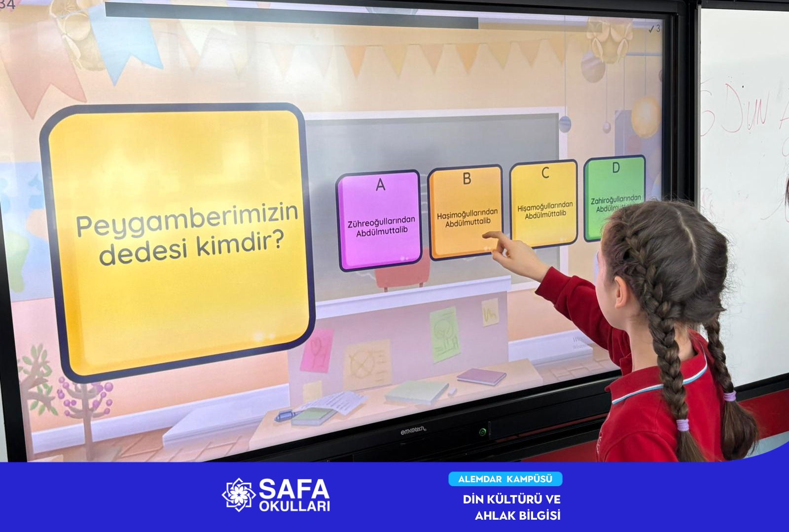 DİN KÜLTÜRÜ VE AHLAK BİLGİSİ DERSİMİZDE ANLAMLI ETKİNLİKLER 