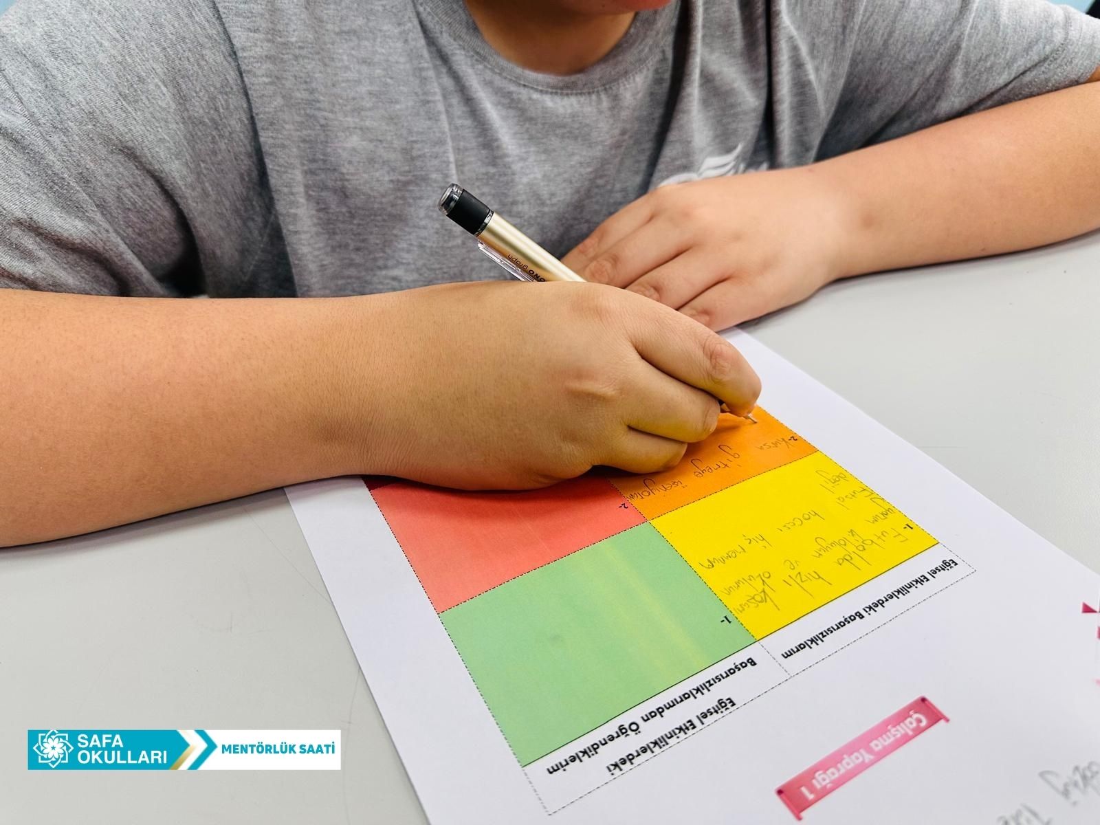 MENTÖRLÜK SAATİMİZDE FARKINDALIK ÇALIŞMASI