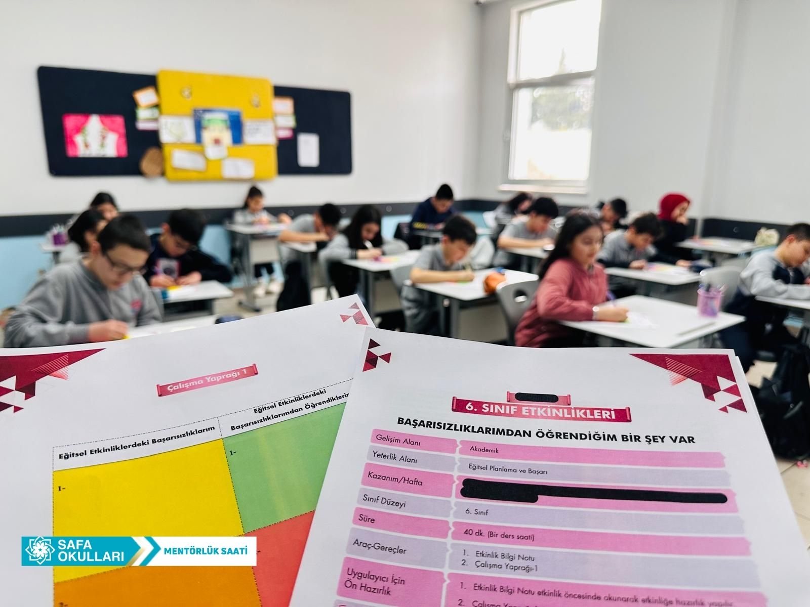 MENTÖRLÜK SAATİMİZDE FARKINDALIK ÇALIŞMASI