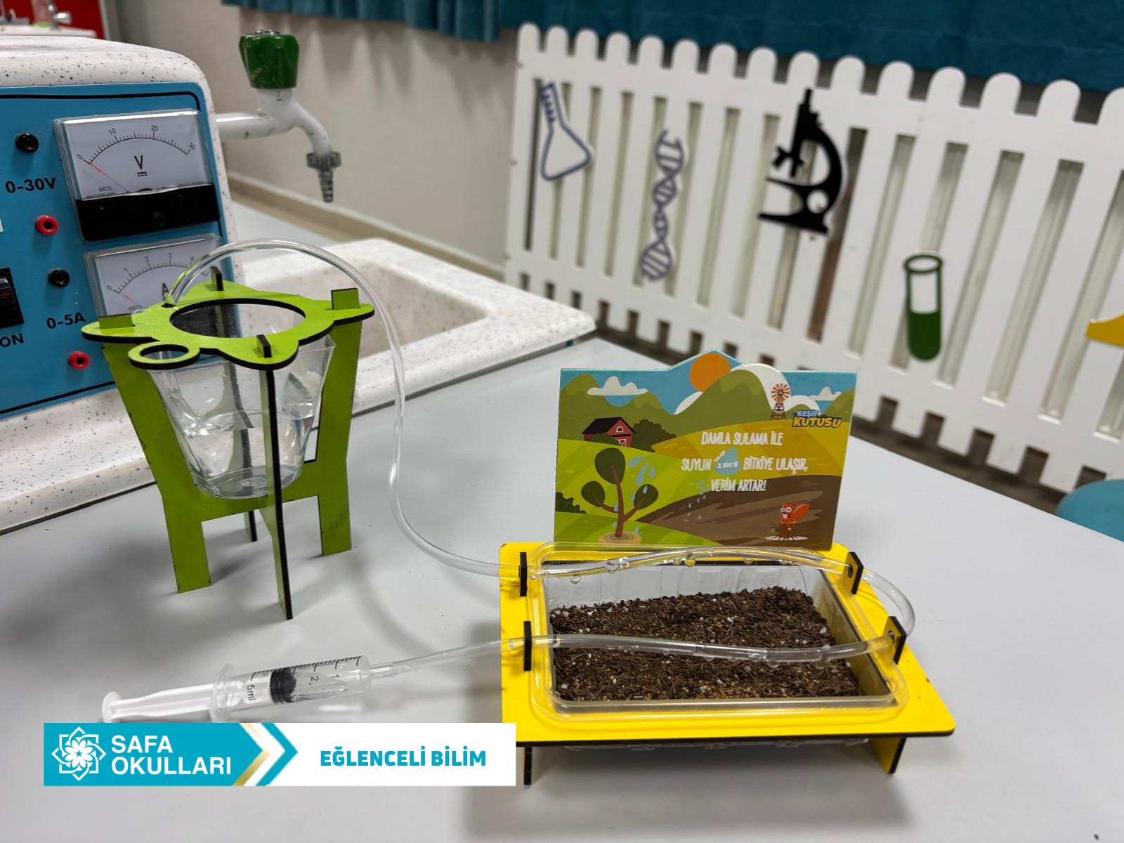 DAMLA SULAMA DENEYİ İLE ÖĞRENİYORUZ