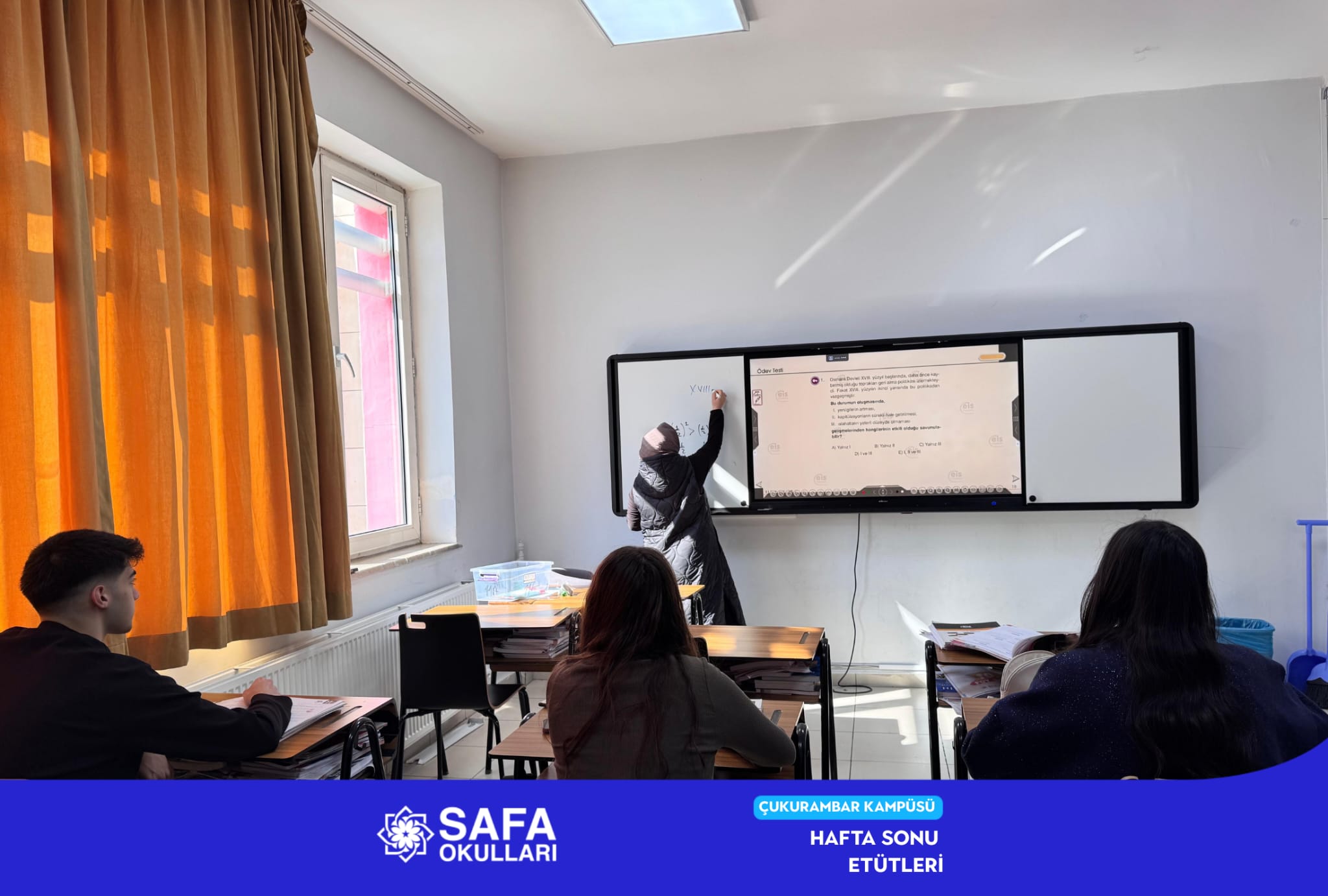 HAFTA SONU ETÜTLERİMİZ DEVAM EDİYOR 