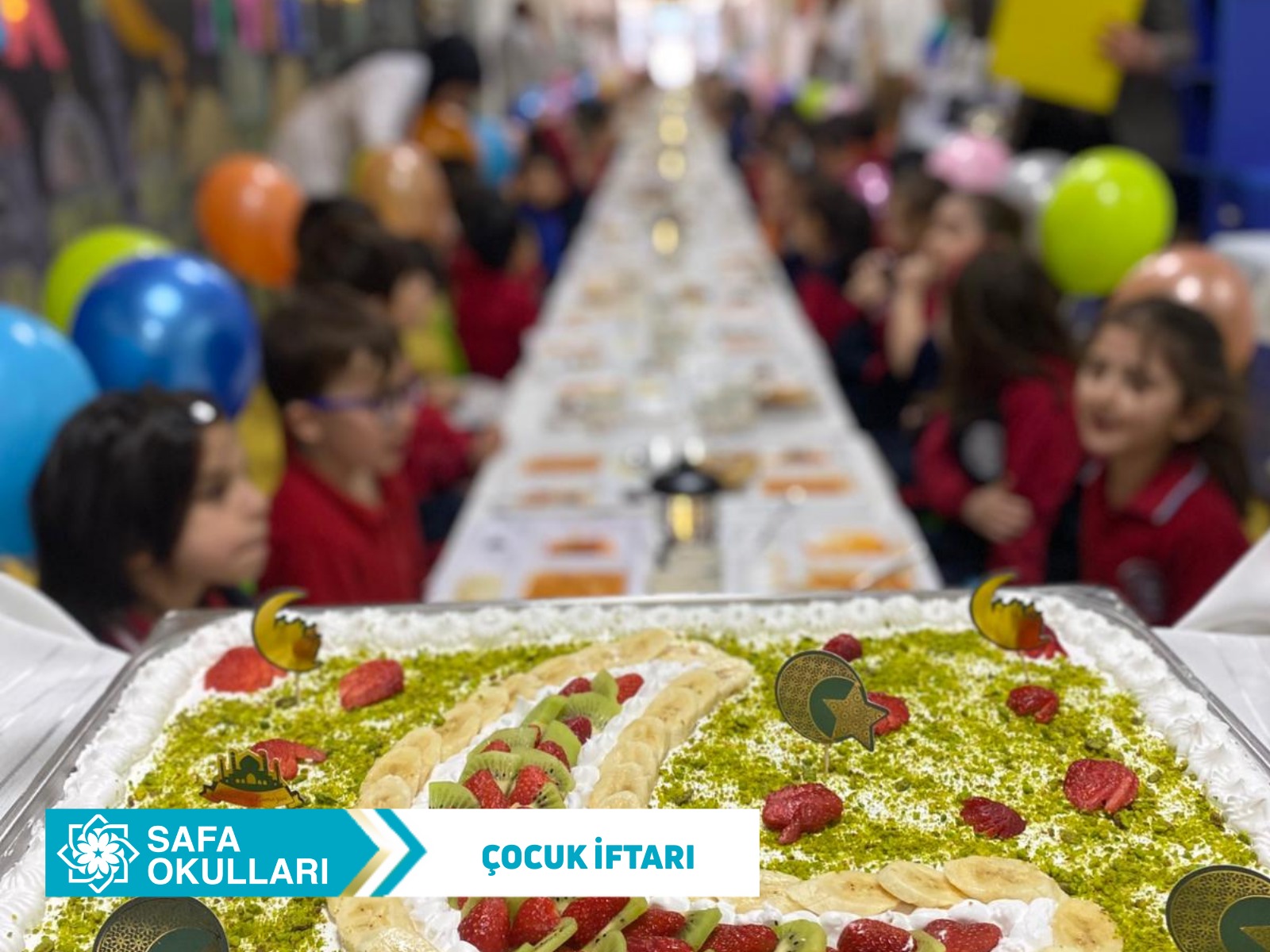  ÇOCUK İFTARINDA BİR ARAYA GELDİK