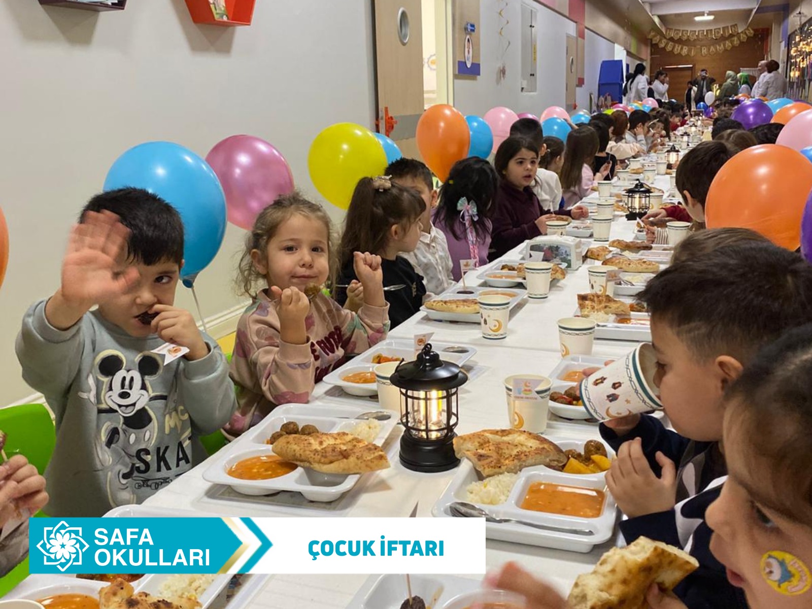  ÇOCUK İFTARINDA BİR ARAYA GELDİK