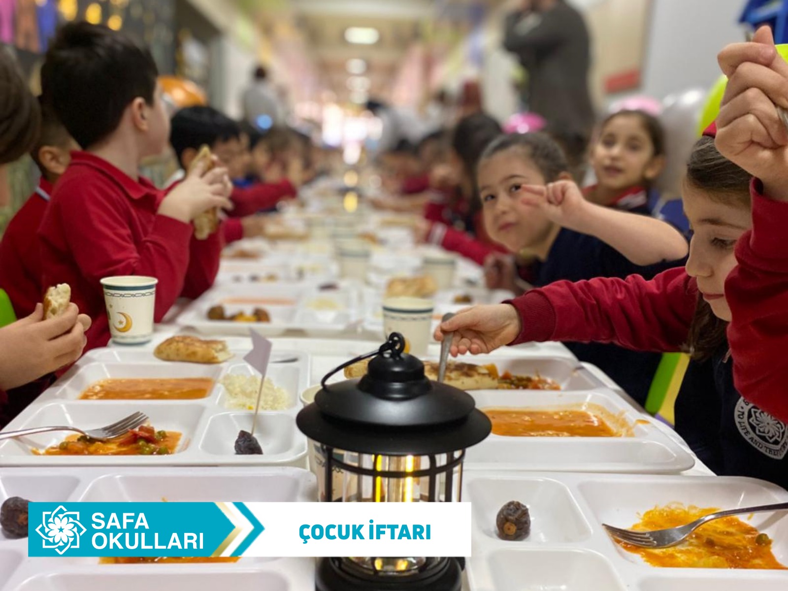  ÇOCUK İFTARINDA BİR ARAYA GELDİK