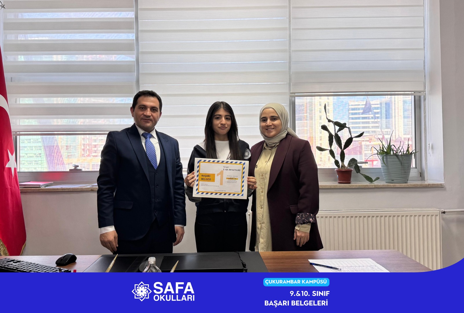 BAŞARI BELGELERİ SAHİPLERİNİ BULDU