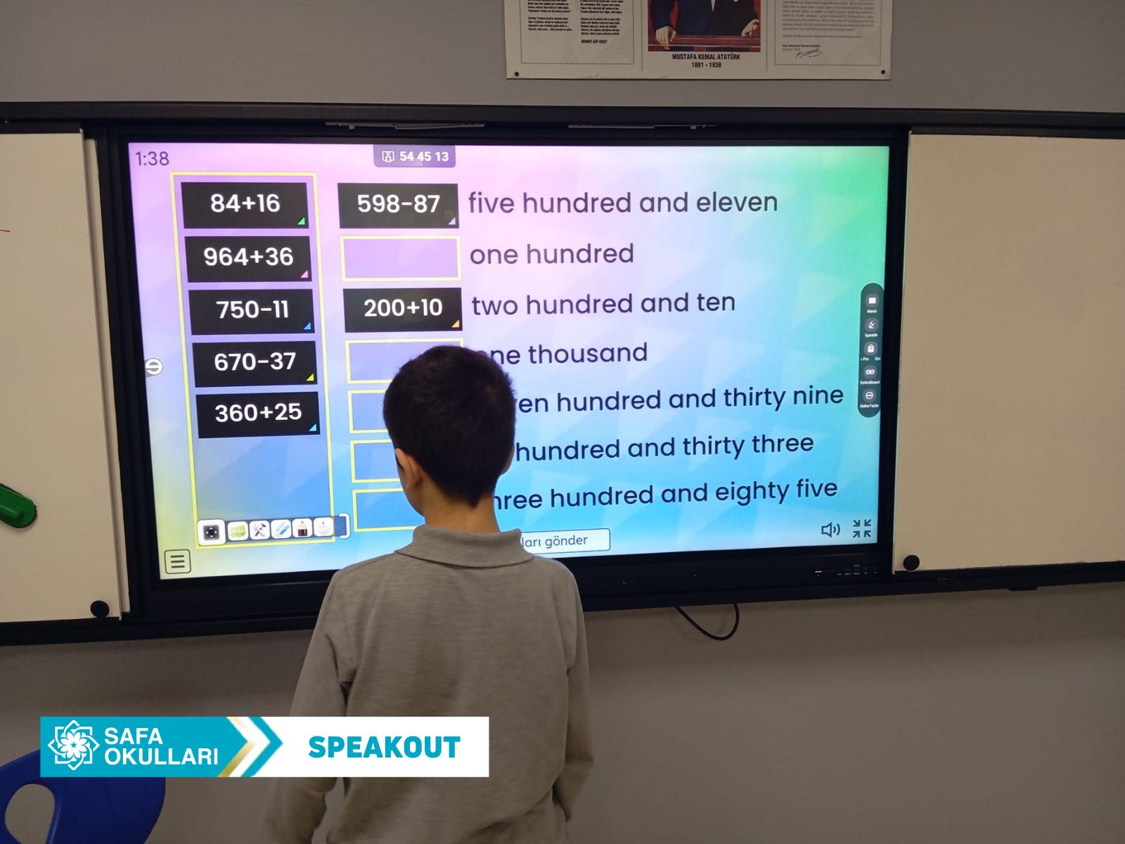 SKILLS DERSİNDE SAYI EĞLENCESİ 