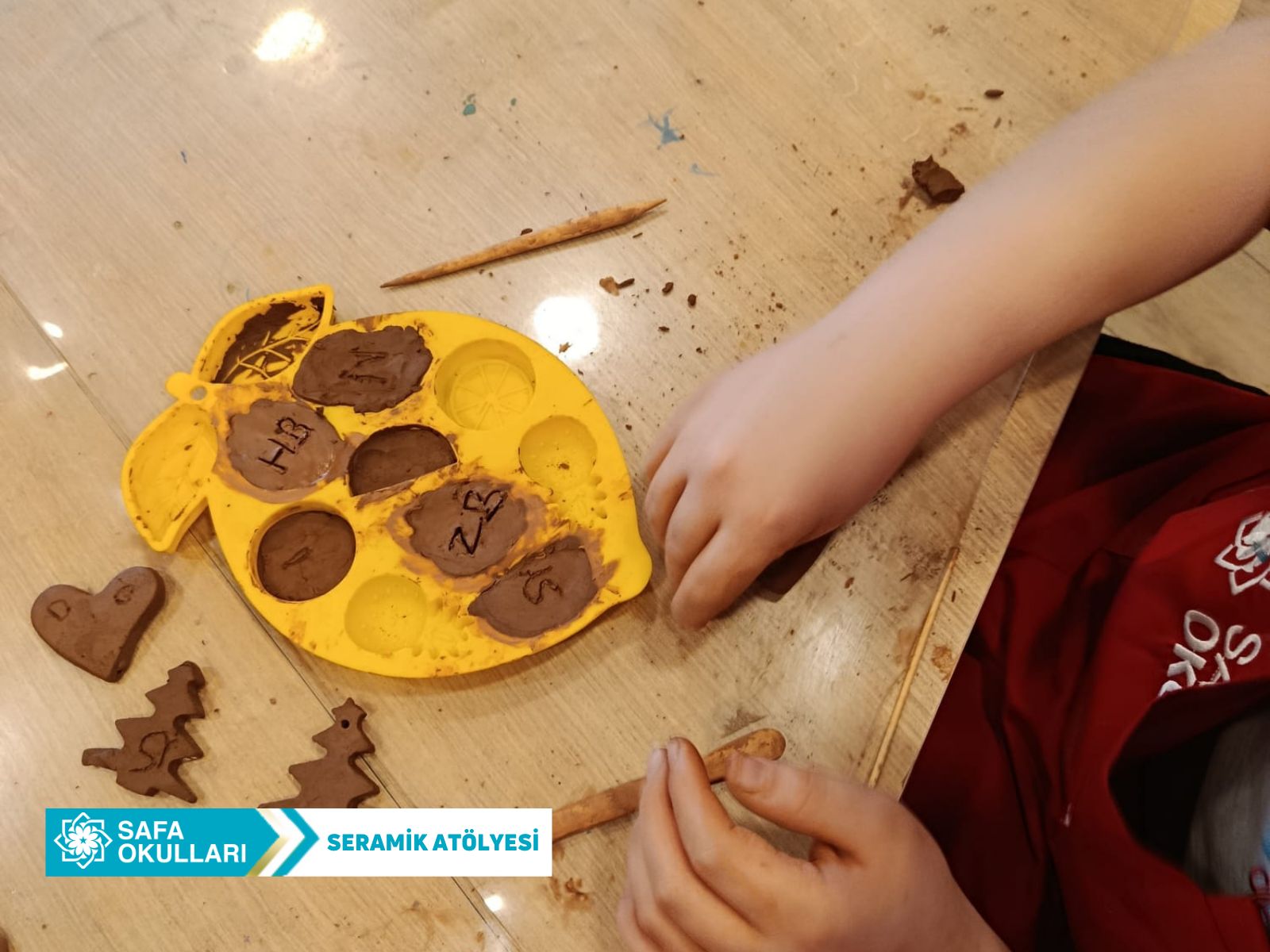 SERAMİK ETKİNLİĞİMİZDEN KEYİFLİ ANLAR