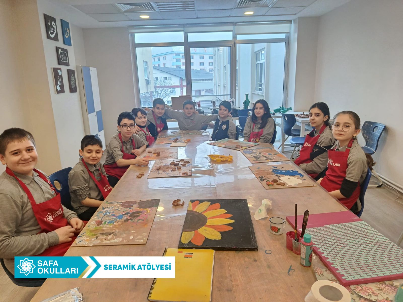 SERAMİK ETKİNLİĞİMİZDEN KEYİFLİ ANLAR