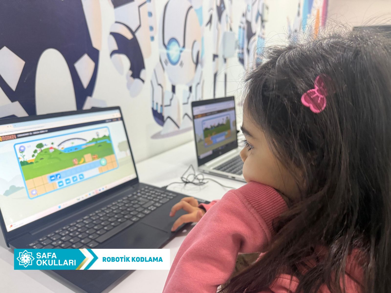 ROBATİK KODLAMA DERSLERİMİZDEN KARELER