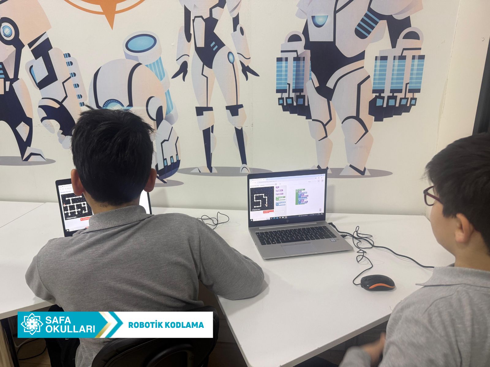 ROBATİK KODLAMA DERSLERİMİZDEN KARELER