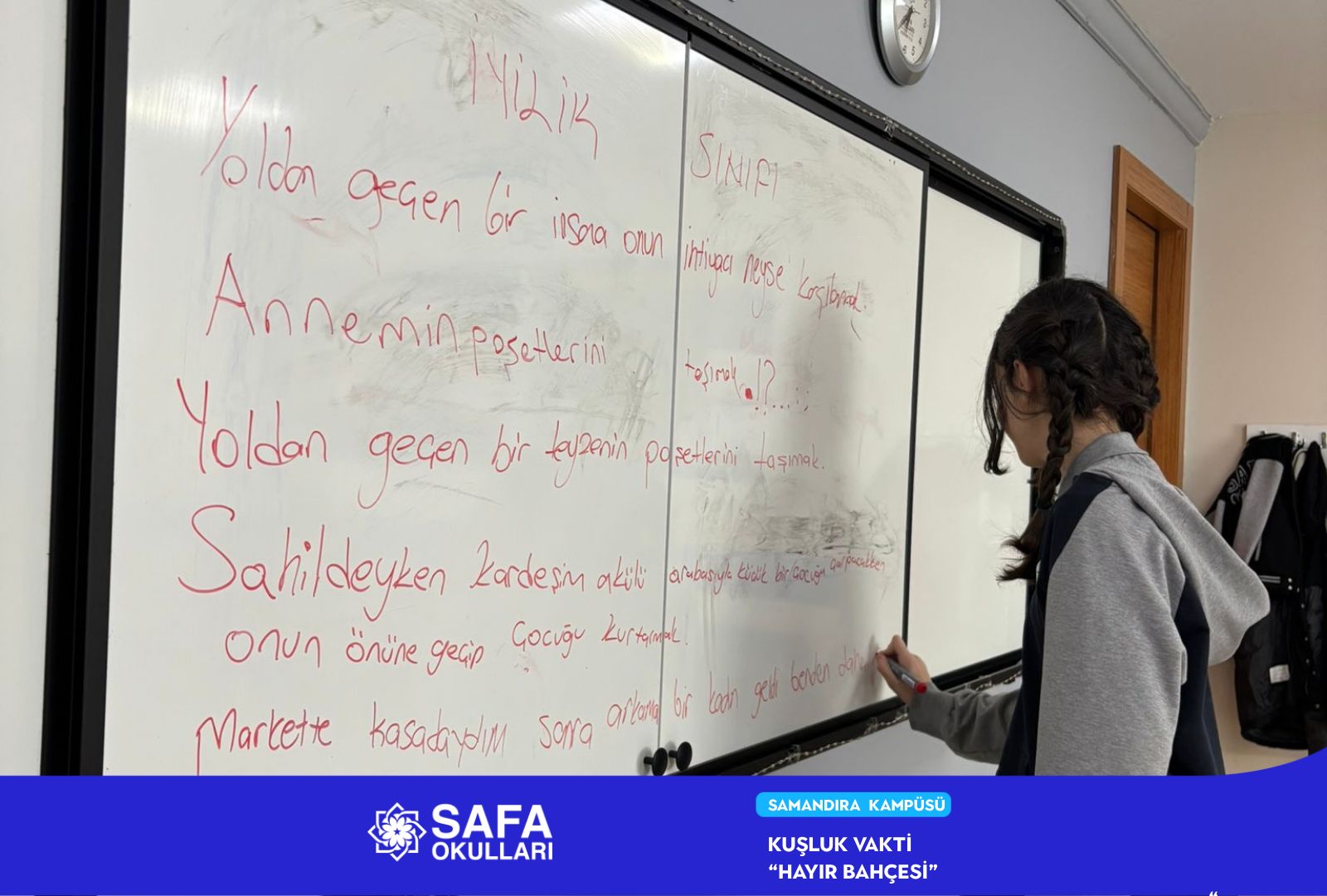 KUŞLUK VAKTİ: HAYIR BAHÇESİ 