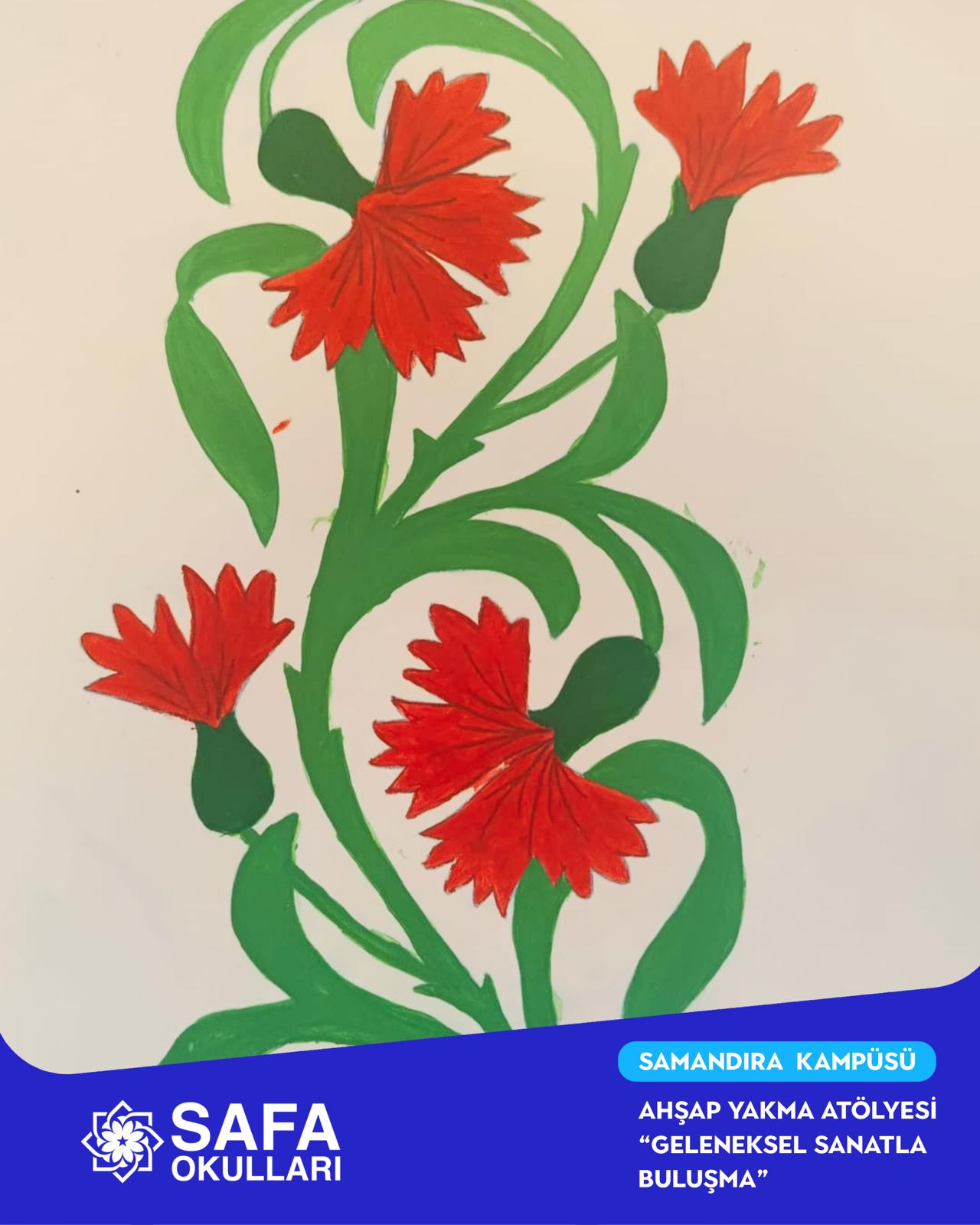 GELENEKSEL SANATLARLA BULUŞMA: TEZHİP ÇALIŞMASI