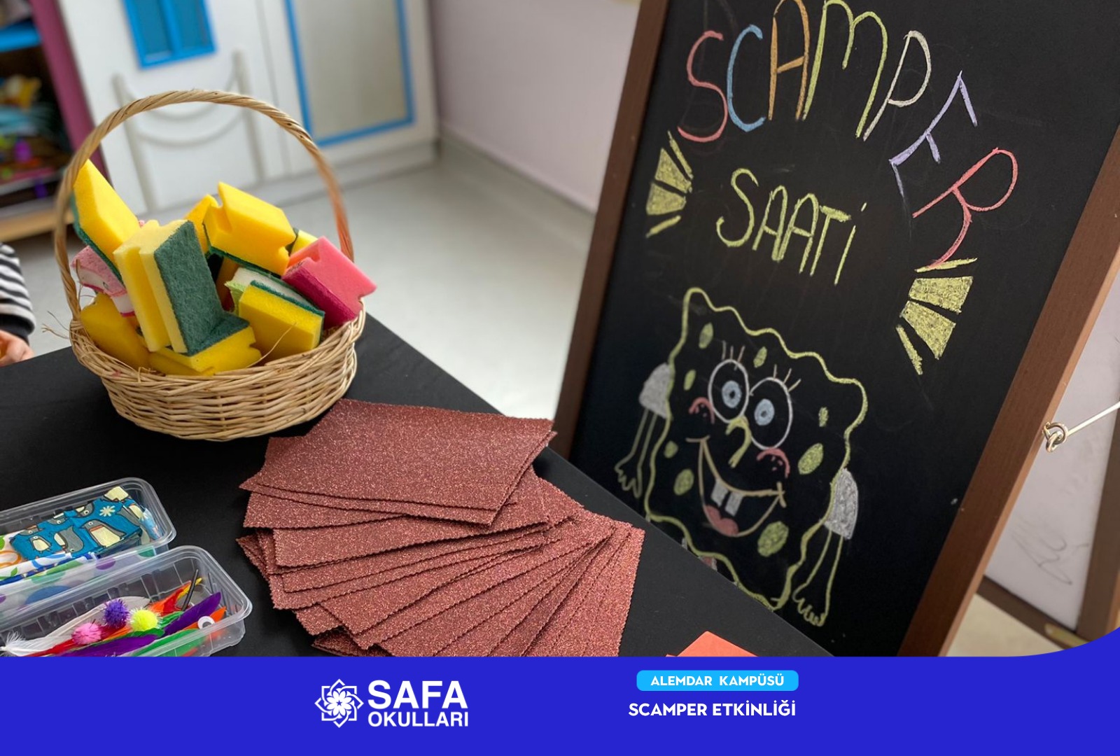 SCAMPER ETKİNLİĞİYLE YARATICI DÜŞÜNMEYİ KEŞFETTİK