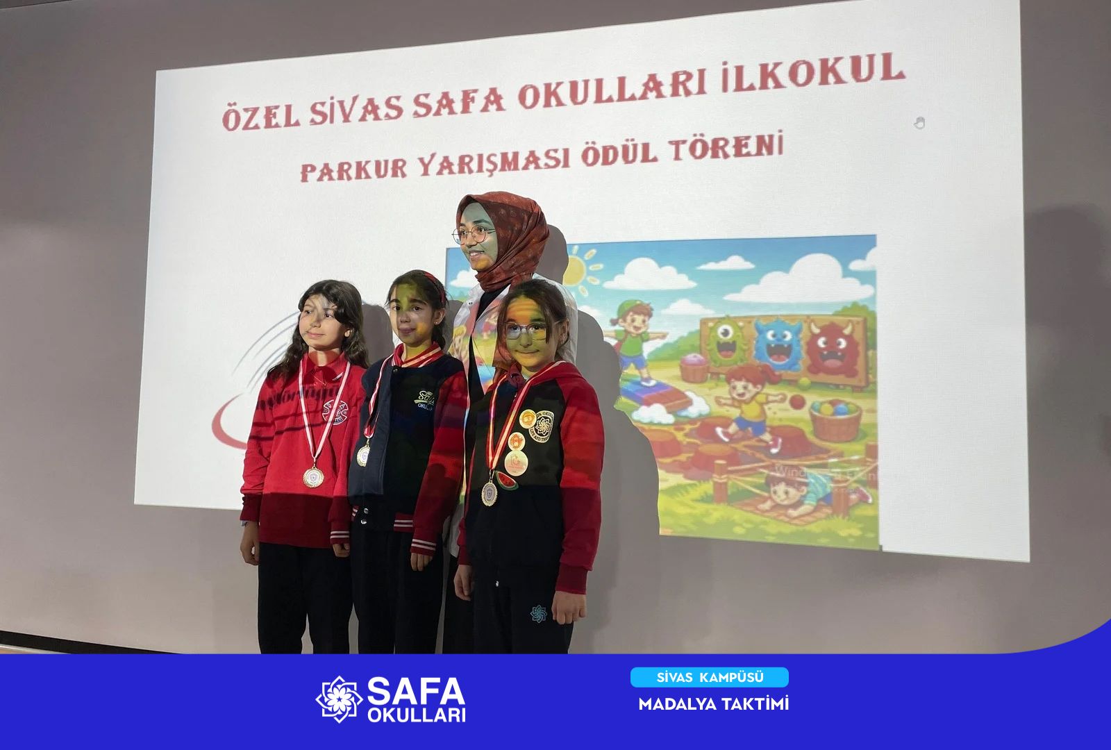 MADALYA TÖRENİ COŞKUSU