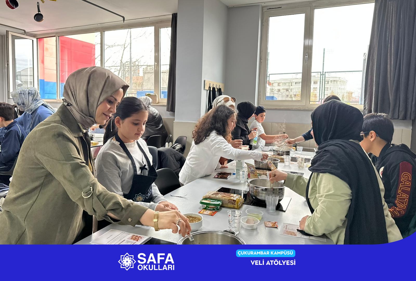 EN TATLI BULUŞMA: VELİ-ÖĞRENCİ MUTFAK ATÖLYESİ