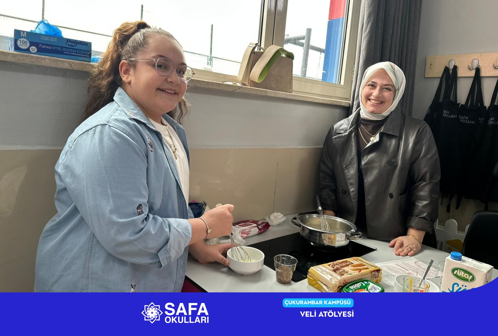 EN TATLI BULUŞMA: VELİ-ÖĞRENCİ MUTFAK ATÖLYESİ