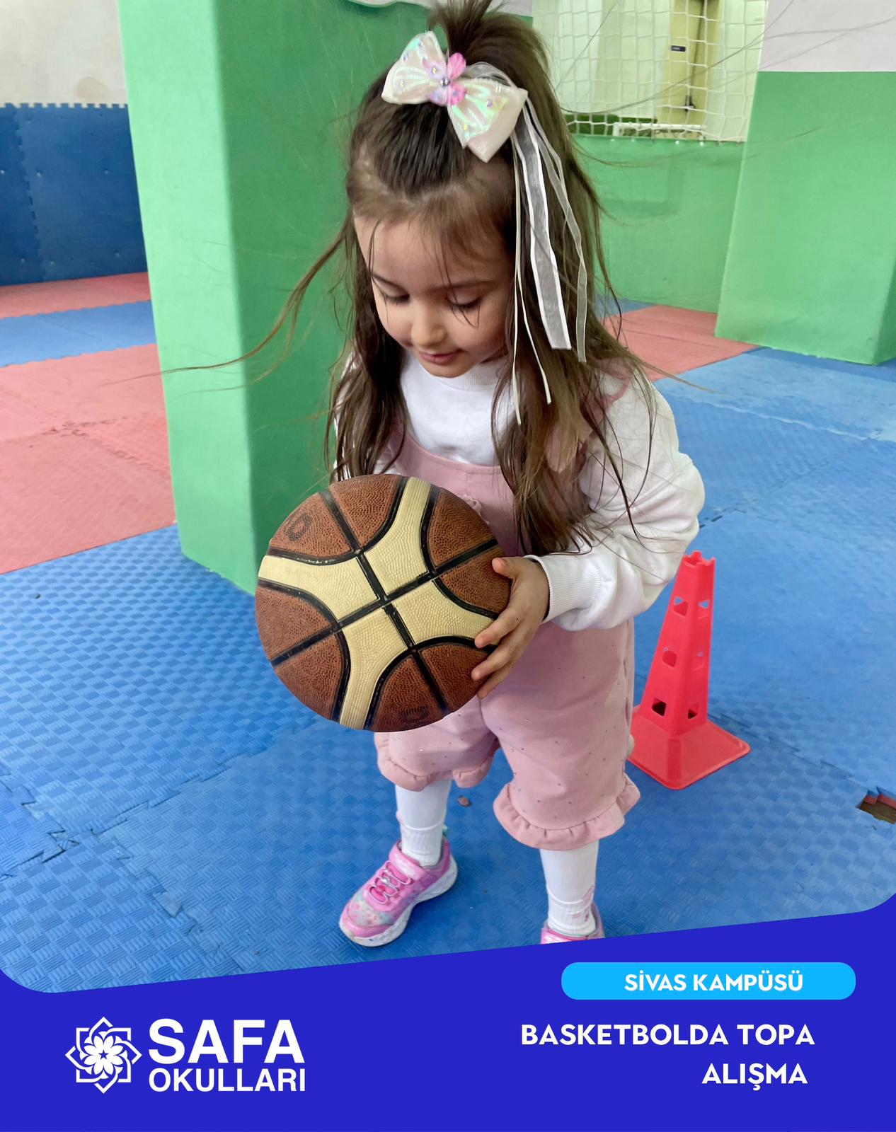 MİNİKLERİMİZ BASKETBOLLA TANIŞIYOR