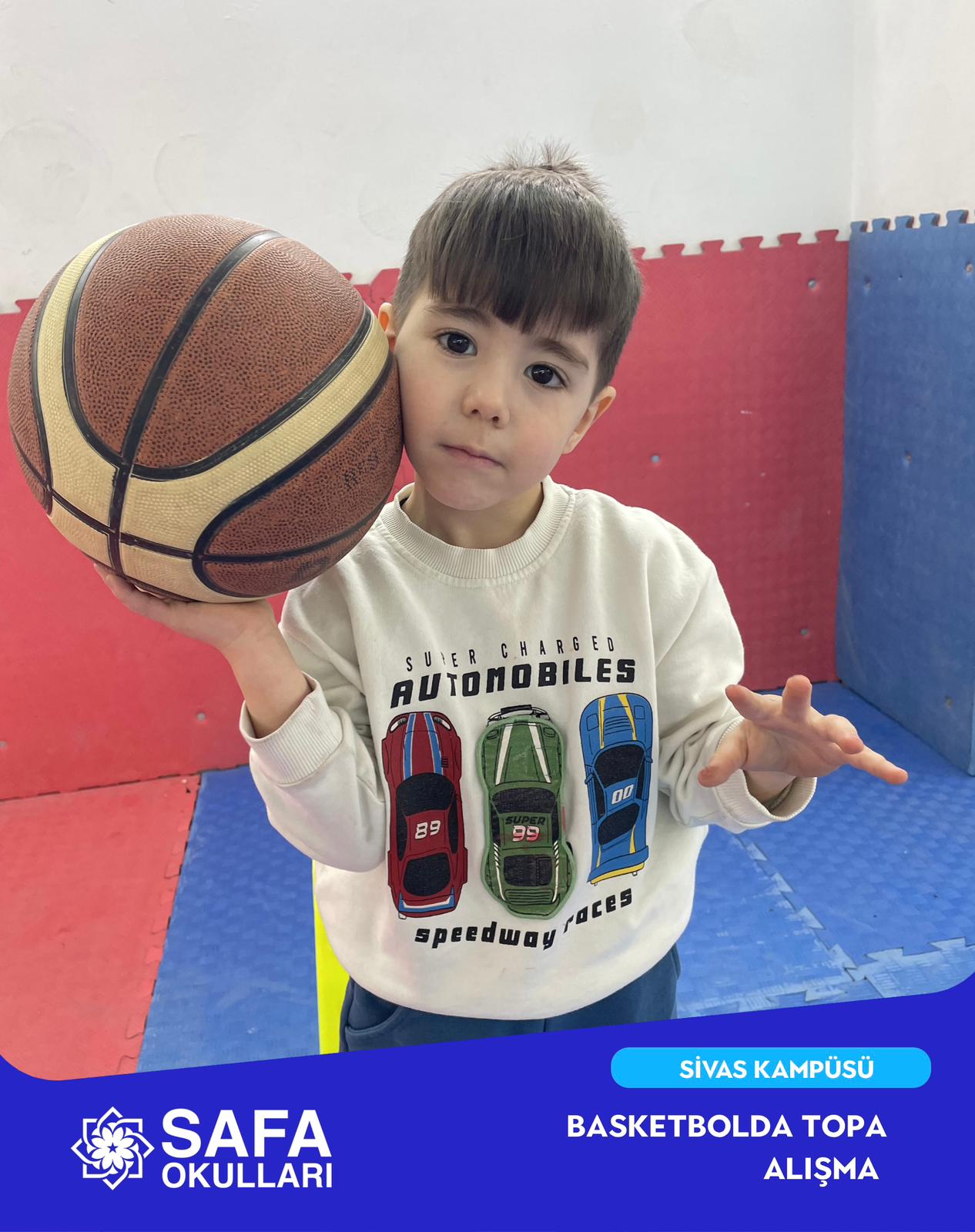 MİNİKLERİMİZ BASKETBOLLA TANIŞIYOR