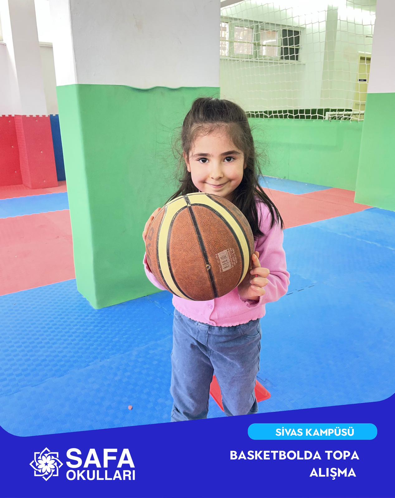 MİNİKLERİMİZ BASKETBOLLA TANIŞIYOR