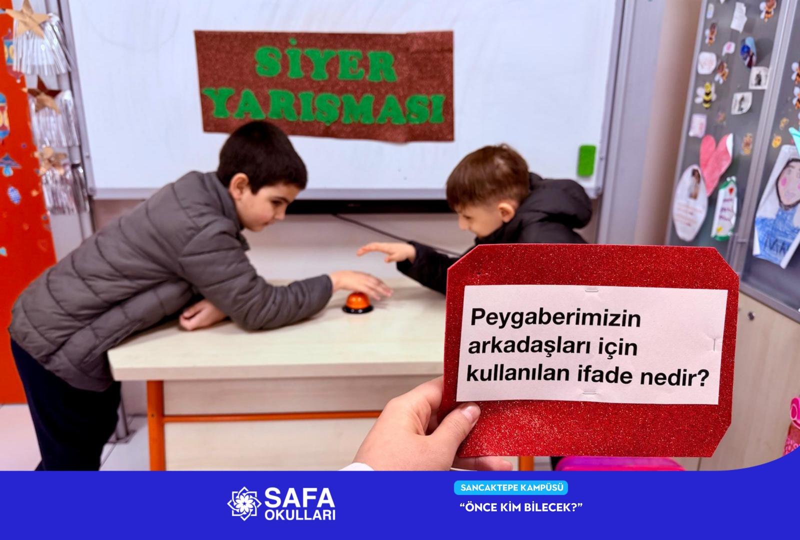 SİYER DERSİNDE HEYECAN DOLU YARIŞMA: “ÖNCE KİM BİLECEK?”