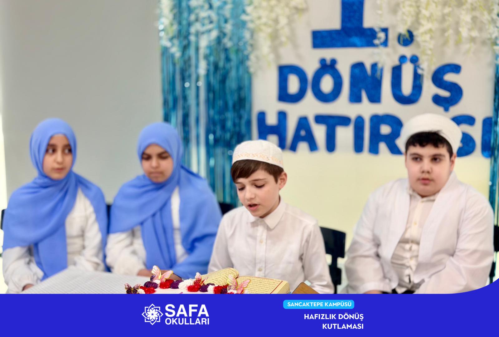 HAFIZLIK YOLCULUĞUNDA İLK BÜYÜK ADIM TAMAMLANDI