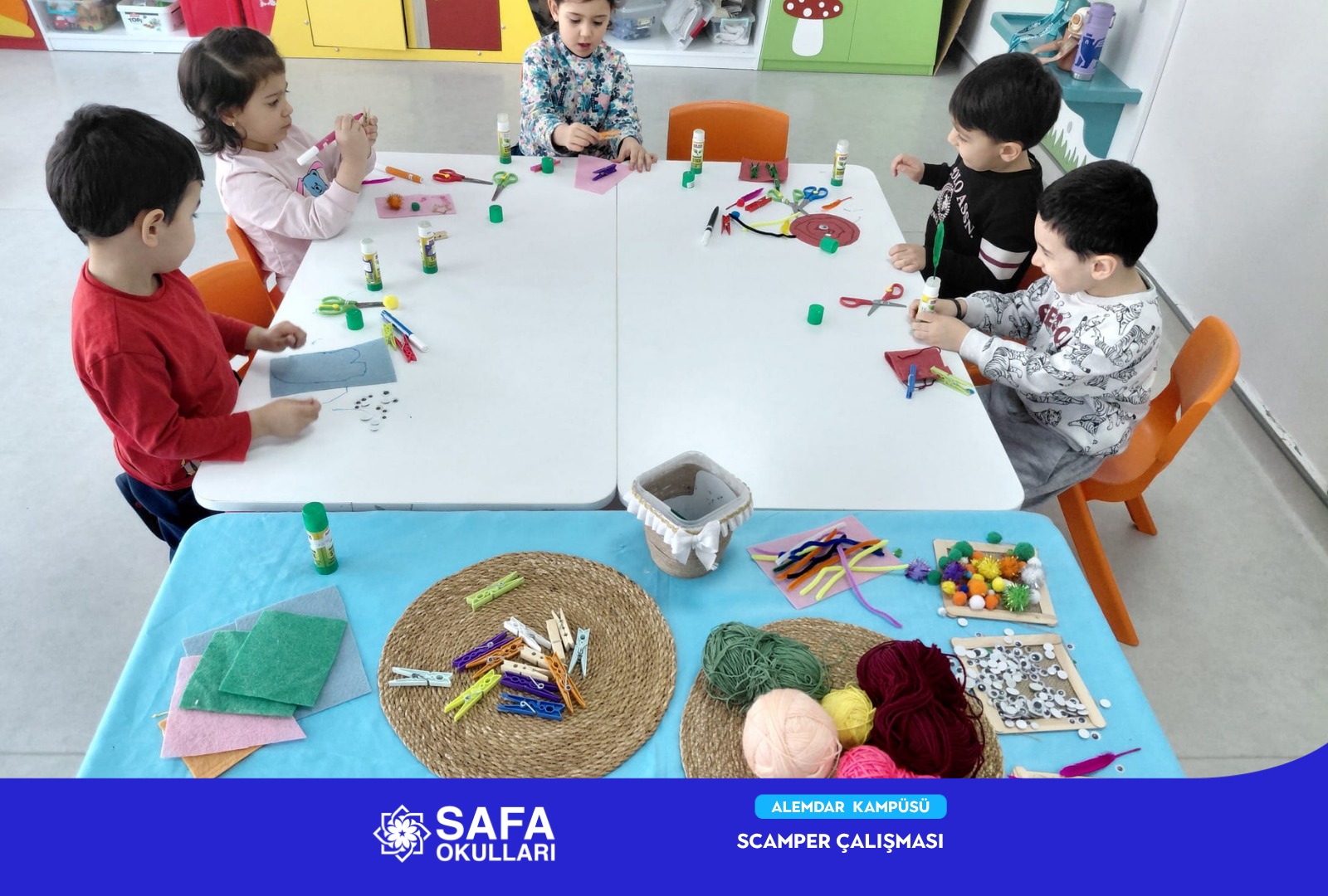 SCAMPER ETKİNLİĞİNDE YARATICI DÜŞÜNME ÇALIŞMASI